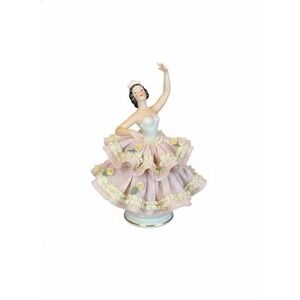 Dresden Porcelain Ballerina Figurine